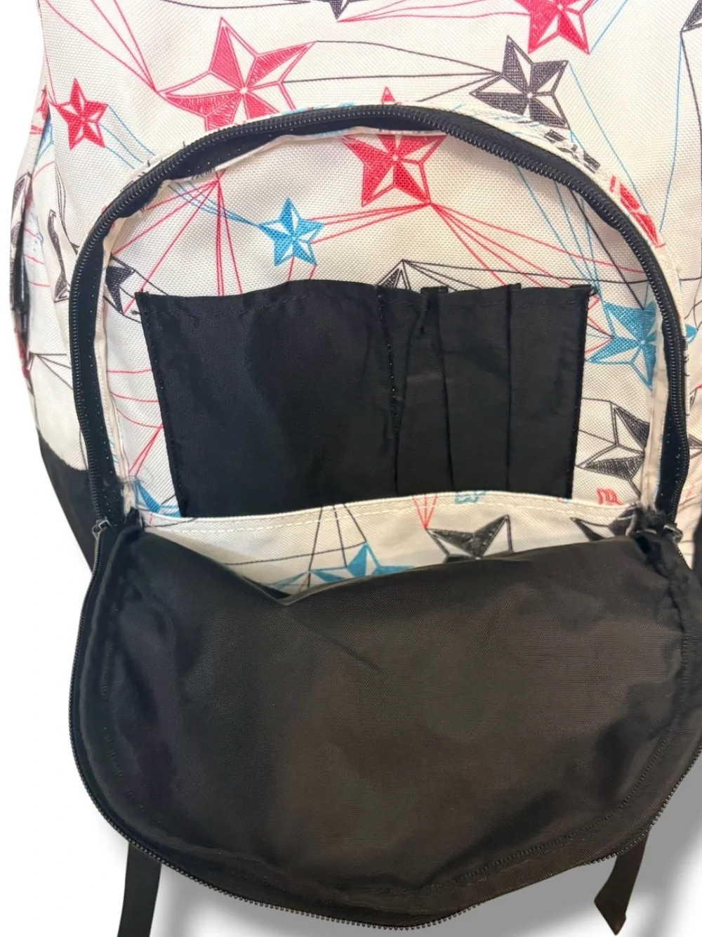 Fox Racing Backpack with SRH Stars design Moto Bookbag Vintage Y2K
